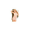 Nuisette et string assorti Blanc Libido boost 